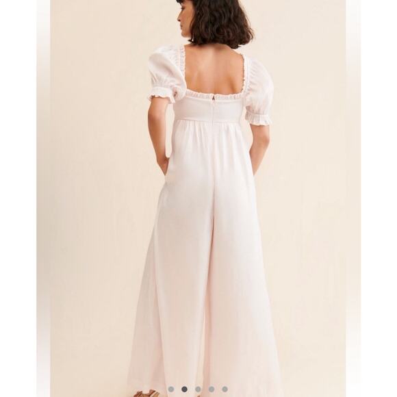 SELKIE Seashell Wide Leg Jumpsuit 1X - Picture 3 of 8